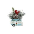 thumbnail image 1 of Flora Bunda CH2136E-BL Xmas Mix in 8' Blue Ceramic CAMPER 5X2.75X3, 1 of 1
