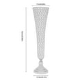thumbnail image 2 of Silver Wedding Table Decor Crystal Vase European Wedding Props Stage Decor 2 Pcs, 2 of 12