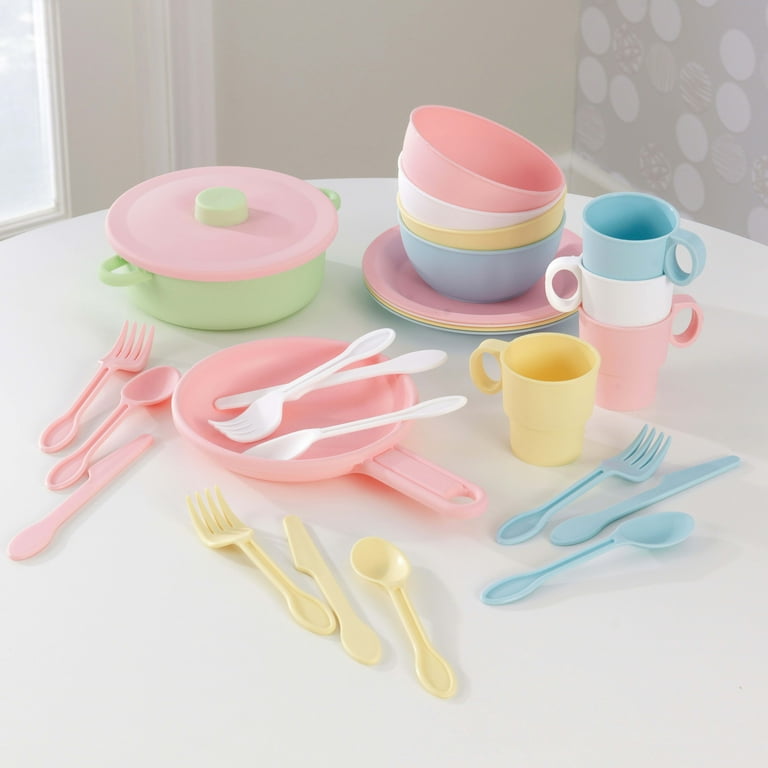 Cute Pastel Colour 8 Piece Set Kitchenware Cooking Utensils