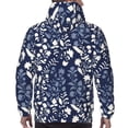 thumbnail image 7 of Naloa Plant Men's Casual Hooded Collar Drawstring Hoodies Pullover Sweatshirts Casual Long Sleeve Shirts-4X-Large, 7 of 7