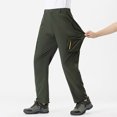 thumbnail image 2 of HNMKIU Hiking Pants Women Plus Size Summer Thin Stretch Breathable Trekking Outdoor Casual Comfortable Army Green,L, 2 of 6
