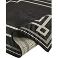 thumbnail image 3 of Furnish My Place Outdoor Collection Oriental Area Rug - 2 ft. x 3 ft. Black, Transitional Style Water Proof Rug Study Room, Patio, 3 of 7