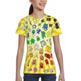 thumbnail image 6 of Boys Girls Battle for Dream Island Bfdi 3D Graphic T-Shirts Short Sleeve Tees Shirt for Kids, 6 of 7