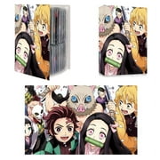 240pcs Card Album Book Naruto Dragon Ball Goku Vegeta ONE PIECE Luffy Zoro Map Letter Holder Binder Card Notebook Collection Toy