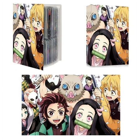 240pcs Card Album Book Naruto Dragon Ball Goku Vegeta ONE PIECE Luffy Zoro Map Letter Holder Binder Card Notebook Collection Toy