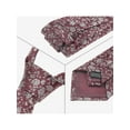 thumbnail image 3 of INSPIRE CHIC Men's Classic Self-Tie Flower Floral Pattern Neckties Formal Tie Wedding Elegant Red One Size, 3 of 4