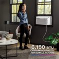 thumbnail image 3 of GE PHC06LY Profile Ultra Quiet Window Air Conditioner 6,200 BTU WiFi Enabled White Bundle with 3 YR CPS Enhanced Protection Pack, 3 of 7