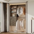 thumbnail image 2 of VivaVista Modern Walk in Closet System with Drawers and Shelves, Built in Closet Organizer Systems, Modular Closet Systems, Closet Storage System Drawers, Ideal for Various Closet Spaces, 2 of 7