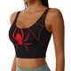 thumbnail image 2 of Balery Red Spider Sujetadores deportivos con espalda cruzada para mujer, acolchados, sin costuras, de alto impacto, ideales para yoga, gimnasio, entrenamiento y fitness.-Medium, 2 of 8