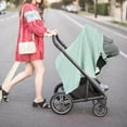 thumbnail image 6 of Muslin Nursing Cover for Baby Breastfeeding, Breathable Cotton Breastfeeding Cover with Rigid Hoop for Mother Nursing Apron, Multi-use Carseat Canopy, 6 of 12
