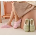 thumbnail image 3 of Pantuflas cómodas para mujer, zapatos de casa con forro polar de felpa, suela antideslizante, pantuflas para interiores y exteriores Fokelyi HMFJ329-1, 3 of 3