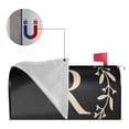 thumbnail image 5 of PHELIKA Classic Monogram Letter R Magnetic Mailbox Covers Standard Size 21"H x 18"W, 5 of 8