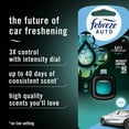 thumbnail image 2 of Febreze AUTO Car Air Freshener, Odor-Fighting Car Vent Clip, Unstopables Fresh, 2 Count, 2 of 11