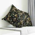 thumbnail image 4 of Throw Pillow Covers 24x24 Inch, Branches Green Leaves Decorative Pillow Cases for Couch Sofa Bed, Vintage Botanical Forest Cotton Linen Square Home Decor Pillowcases with Hidden Zipper, 4 of 7