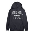 thumbnail image 1 of Rose Hill Iowa Classic Established Premium Cotton Hoodie, 1 of 1