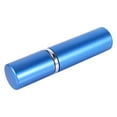 thumbnail image 2 of Atomizador de perfume de aluminio especializado de 5 ml, botella pulverizadora portátil para viaje, color azul, 2 of 6