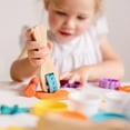 thumbnail image 3 of Melissa & Doug Created by Me! Cut, Sculpt, and Roll Modeling Dough Kit With 8 Tools and 4 Colors of Modeling Dough, 3 of 10