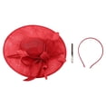 thumbnail image 4 of Wide Brim Derby Hat for Women - Elegant Kentucky Fascinator,Bridal Wedding Tea Party Formal Top Hats, 4 of 5