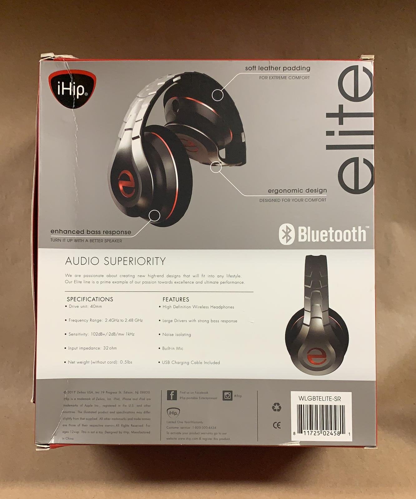 ihip elite bluetooth headphones