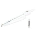 thumbnail image 5 of HOMEMAXS Portable Geometry Compasses for Drawing Circles Made of Metal with Sturdy Build and Adjustable Width White Color, 5 of 8