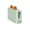 Honeydew Green, variant on 2 Slice Long Slot Toaster, Extra Wide for Sourdough & Bagels, 10 Setting Shade Control, Removable Crumb Tray, Self-Centering Design, Defrost/Reheat, Cancel, Slim Space-Saving, Linen