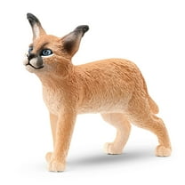 Schleich Wild Life - Realistic Baby Caracal Toy Figurine - Africa and Asian Big Cat Figure - Wild Cat Toys for Kids Ages 3 