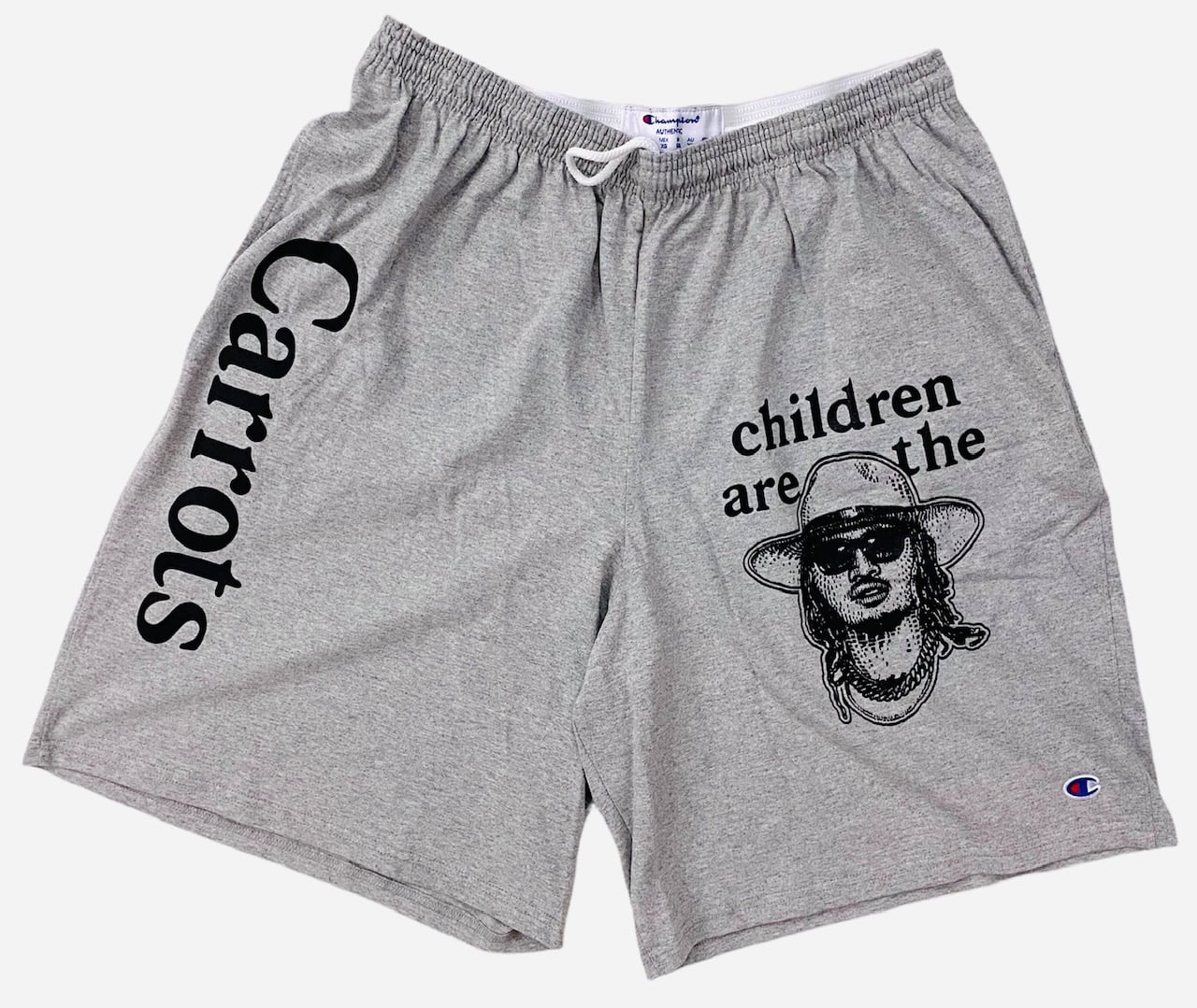 Carrots By Anwar Carrots Men's X Children Are The Future Champion Sweat  Shorts (X-Large, Heather Gray) - Walmart.com