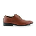 thumbnail image 7 of Ferro Aldo Charles MFA19569L Mens Classic Captoe Lace Up Oxford Casual Dress Shoes, in Brown, Men's Size 8, 7 of 7