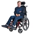 thumbnail image 2 of Men's G-III Sports by Carl Banks Navy Oklahoma City Thunder Adaptive Headliner Fleece Crewneck Sweatshirt, 2 of 6