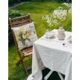 thumbnail image 5 of Waterproof Outdoor Throw Pillows with Inserts 18"x18", Yellow Tulip Soft Decorative Pillowcases for Couch Bedroom, Vintage Spring Floral Retro Art Butterfly Wooden Pillow Covers for Sofa Living Room, 5 of 8