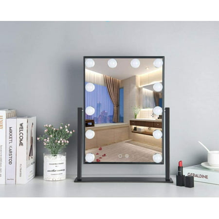 Vanity Mirror Bathroom Makeup, Desktop Led Vanity Mirror