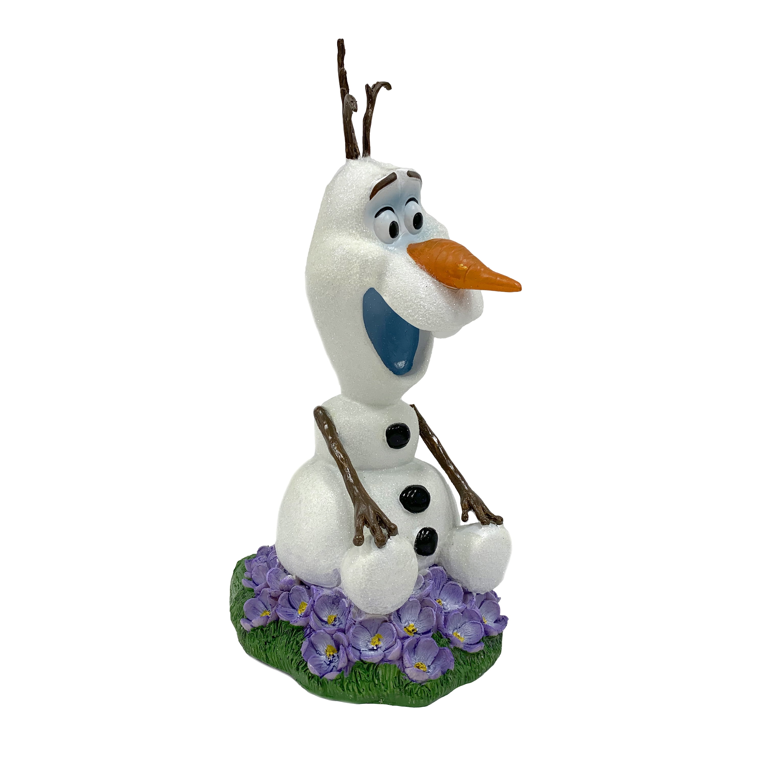 Disney Frozen Olaf Solar Powered Garden Statue: Outdoor Lawn