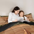 thumbnail image 4 of Feelyou Texas Stars Bedding Comforter Set 7-Piece, Rustic Camo Full Bedding Set, 4 of 7