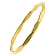 thumbnail image 7 of Gold Minimalist Stackable Rings Hammered Faceted Thin Knuckle Mini Stacking Ring (7 US, 14K Gold Filled/ Faceted Hammered), 7 of 7
