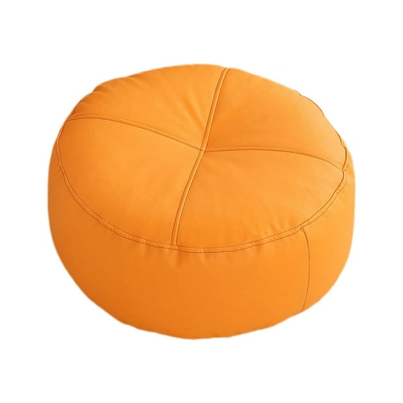 Cojín para asiento en el suelo, cojín para patio al aire libre, cojín redondo para asiento de silla, cojín de meditación, cojines de tatami, almohada naranja