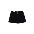 thumbnail image 4 of Forever 21 WGA Stretch Denim Short With Rhinetone Front, Color-Black, Size-28, 4 of 5