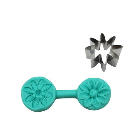 

BMForward Flower Sugar Art Mold Silicone Molds Cake Handmade Baking Tools DIY Tool