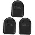 thumbnail image 4 of 3- Mounted Key Lock Boxes with Combination Code, Outdoor Safe Key Holders for Secure Key Storage, 4 of 8