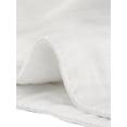 thumbnail image 6 of DARING DIVA Women's Plus Size Sleeveless Zip Up Button Down Jeans Vest 4X White, 6 of 7