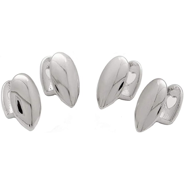 Metal Grillz Vampire Fangs Dracula Hip Hop Grills for Your Teeth