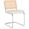 thumbnail image 6 of SAFAVIEH Coralia Industrial Linen Solid Dining Side Chair, Cream/Natural (Set of 2), 6 of 14