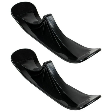 Joyful 2-in-1 skating scooter ski car sledge Ski Toboggan Snow Scooter Sled Parts black