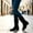 Black, variant on PBFRDSJ Women's Casual Round Toe Mid Calf Cowboy Boots Western Suede Cowboy Mid Calf Boots for Women Outdoor Daily Wear