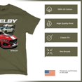 thumbnail image 6 of Ford Shelby Super Snake GT500 T-shirt American Mustang Cobra Racing Men's Tee, 6 of 7