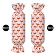 thumbnail image 2 of Salouo cute fox pink Pattern Cute Bolster Pillow,Cylindrical Pillow Long Pillow for Bed Round Side Pillow for Knee/Leg/Neck ,- Length 24.4" x 9.8" Diameter, 2 of 8