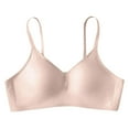 thumbnail image 4 of Sngxgn Women's Comfort Wireless Bra Seamless T-Shirt Bra(Pink,XL), 4 of 4