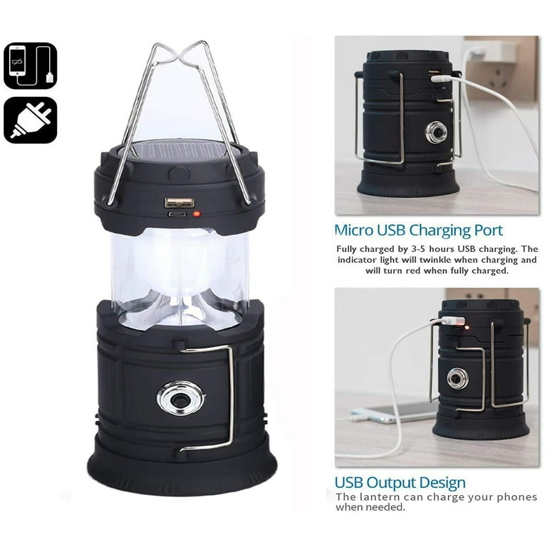その他 Solar LED Camping Lantern wyw801m Amazon.com: Hand Crank Solar Camping Lantern, Large Capacity