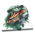 thumbnail image 3 of 12x18 inch Canvas Paintings For Bedroom Fierce Dinosaur,Home Decor Yard,Man Cave,Tavern,Bar Wall Art Prints Decor,Modern Art Fierce Dinosaur Decorative Painting,Gifts For Dinosaur Enthusiast, 3 of 6