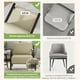 thumbnail image 5 of Sillón Individual Moderno, Color Beige + Madera Oscura, Resortes de Nueva Tecnología, Homemake Furniture, 5 of 6