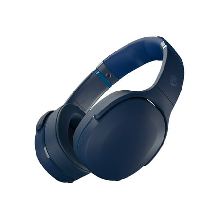 Skullcandy Crusher Evo - Headphones with mic - full size - Bluetooth - wireless - dark blue/green